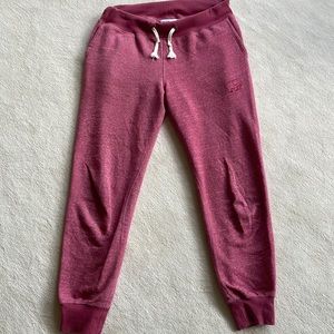 Ivory Ella red jogger sweatpants size med